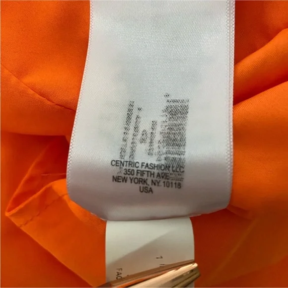 Zac Posen Dress Mini Floral Embroidered One-Shoulder Apricot Dress Size 4 - Picture 14 of 16